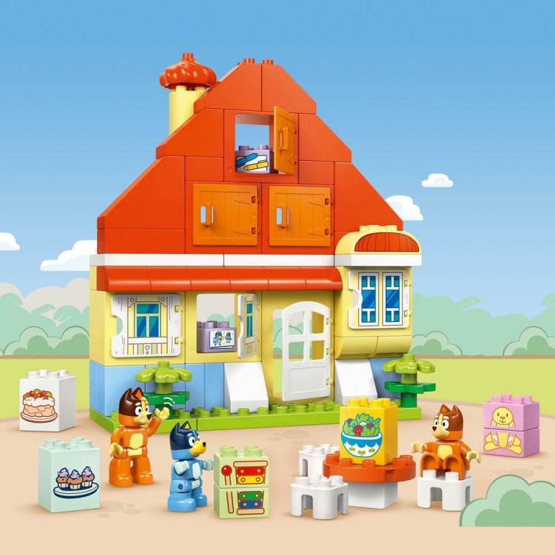 LEGO® DUPLO® 10459 Dům Bluey a paměťová hra