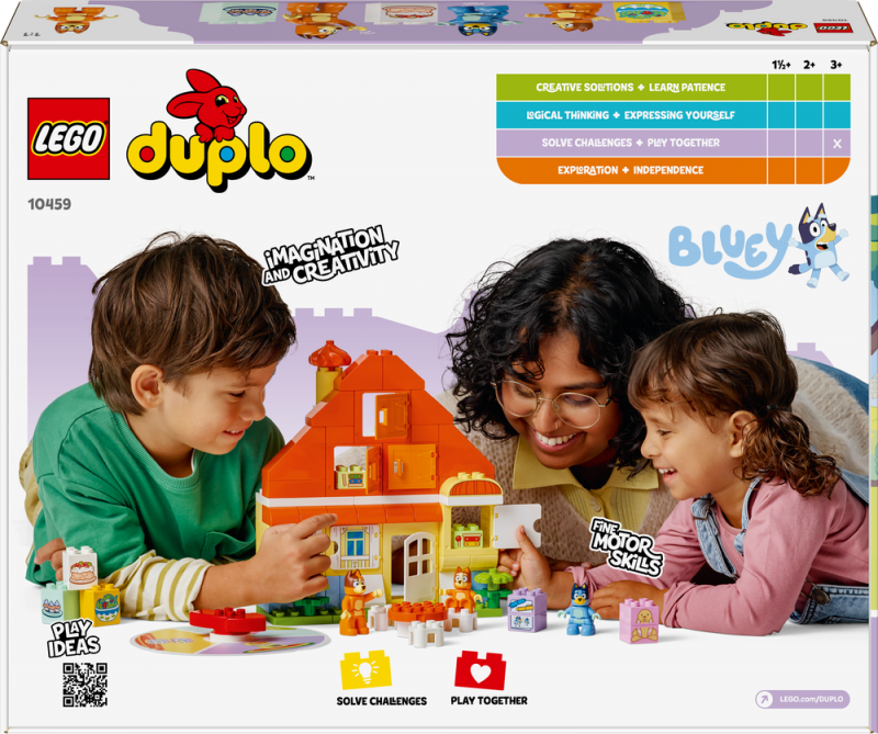 LEGO® DUPLO® 10459 Dům Bluey a paměťová hra