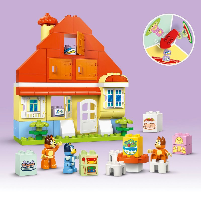 LEGO® DUPLO® 10459 Dům Bluey a paměťová hra