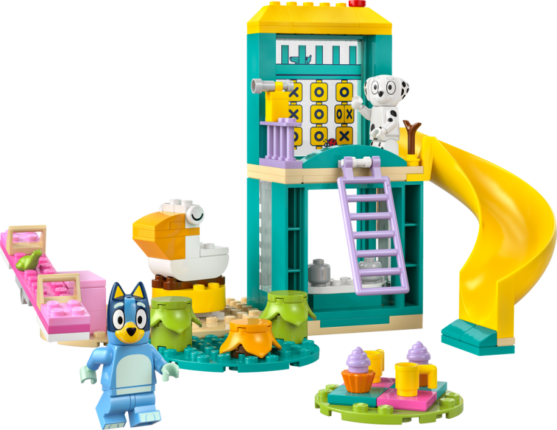 LEGO® Bluey 11201 Bluey, Chloe a zábava na hřišti