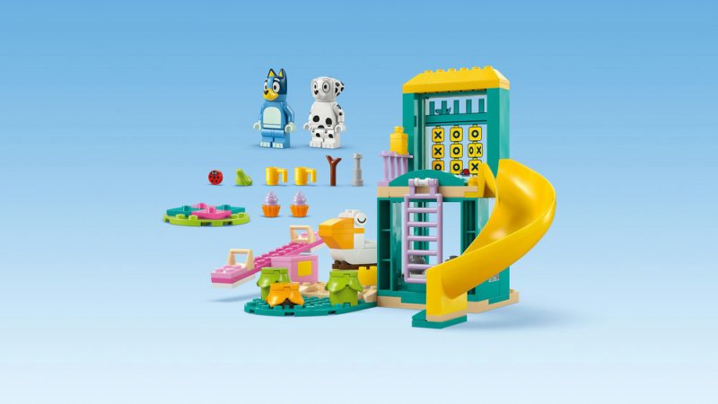 LEGO® Bluey 11201 Bluey, Chloe a zábava na hřišti