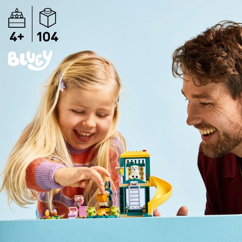 LEGO® Bluey 11201 Bluey, Chloe a zábava na hřišti