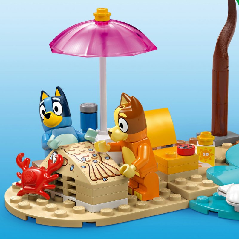 LEGO® Bluey 11202 Bluey a rodinný výlet autem na pláž
