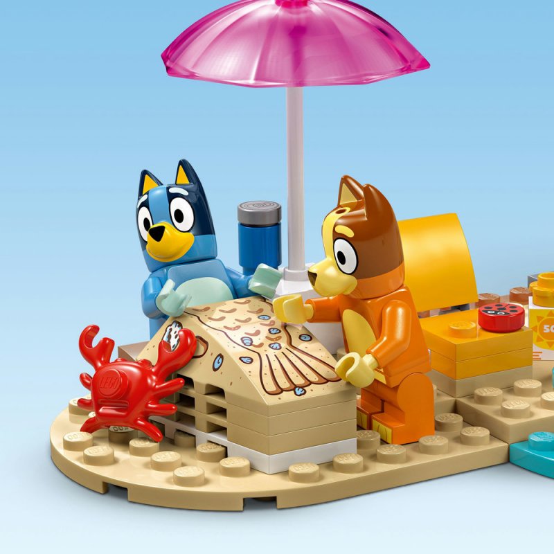LEGO® Bluey 11202 Bluey a rodinný výlet autem na pláž