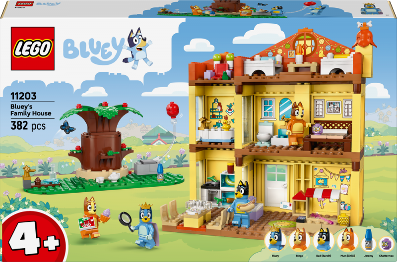 LEGO® Bluey 11203 Bluey a její rodinný dům