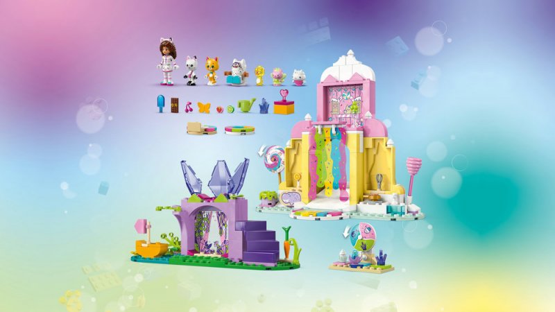 LEGO® Gábinin kouzelný domek 11205 Cukrová hora a Kočičí zahrádka