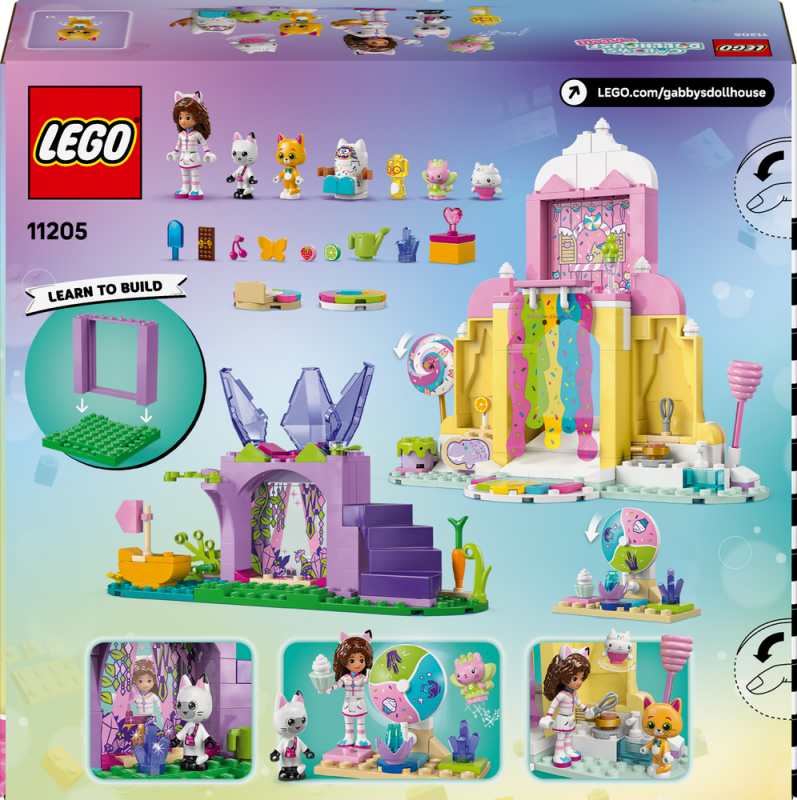 LEGO® Gábinin kouzelný domek 11205 Cukrová hora a Kočičí zahrádka