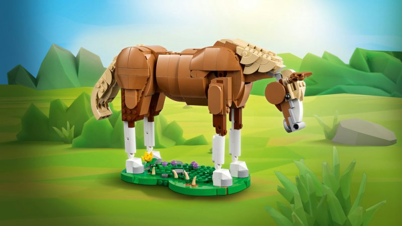 LEGO® Creator 3v1 31166 Krásný kůň