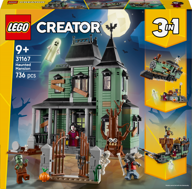 LEGO® Creator 3v1 31167 Strašidelný dům