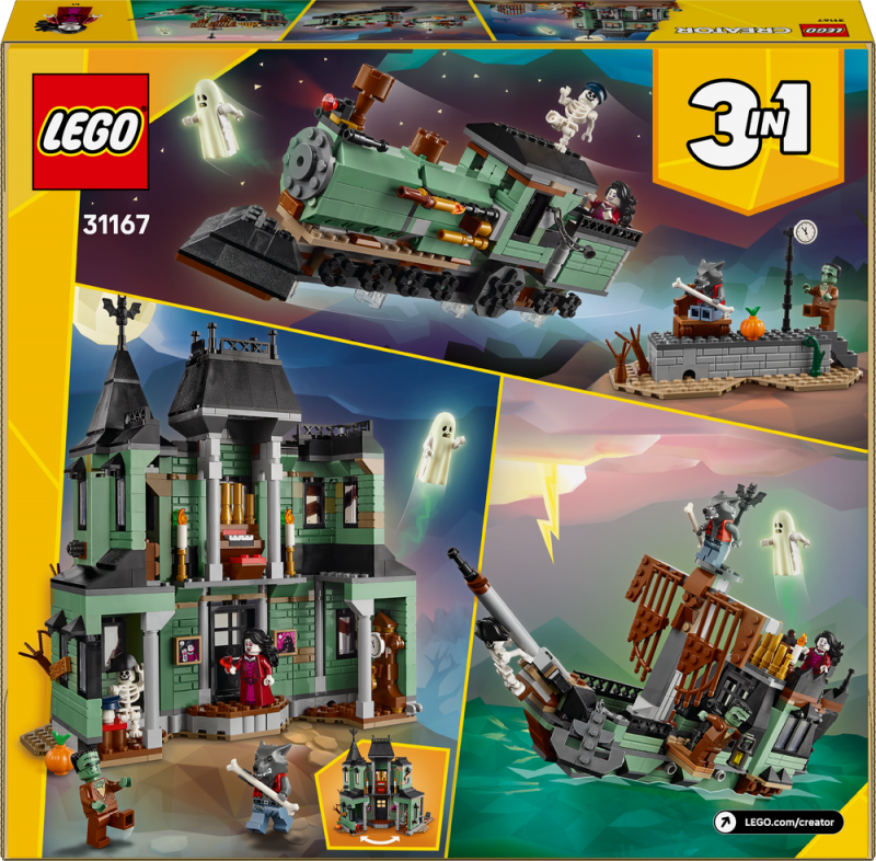 LEGO® Creator 3v1 31167 Strašidelný dům