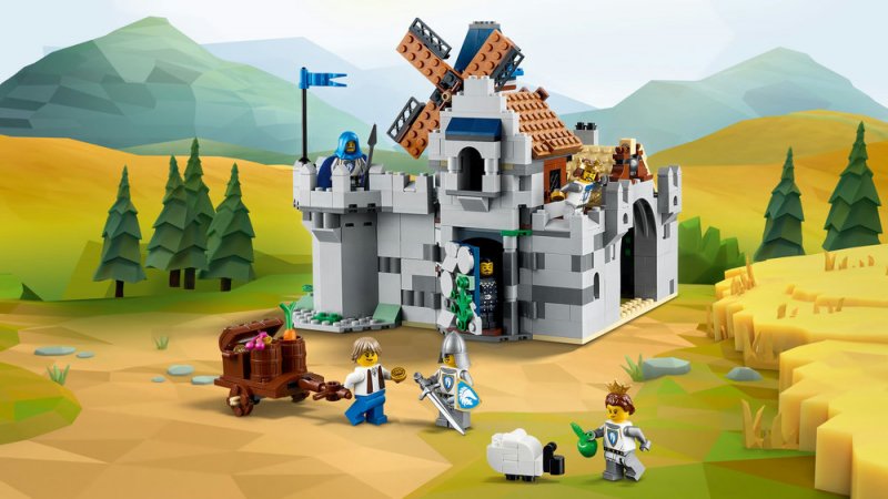 LEGO® Creator 3v1 31168 Středověký hrad a rytíři na koních