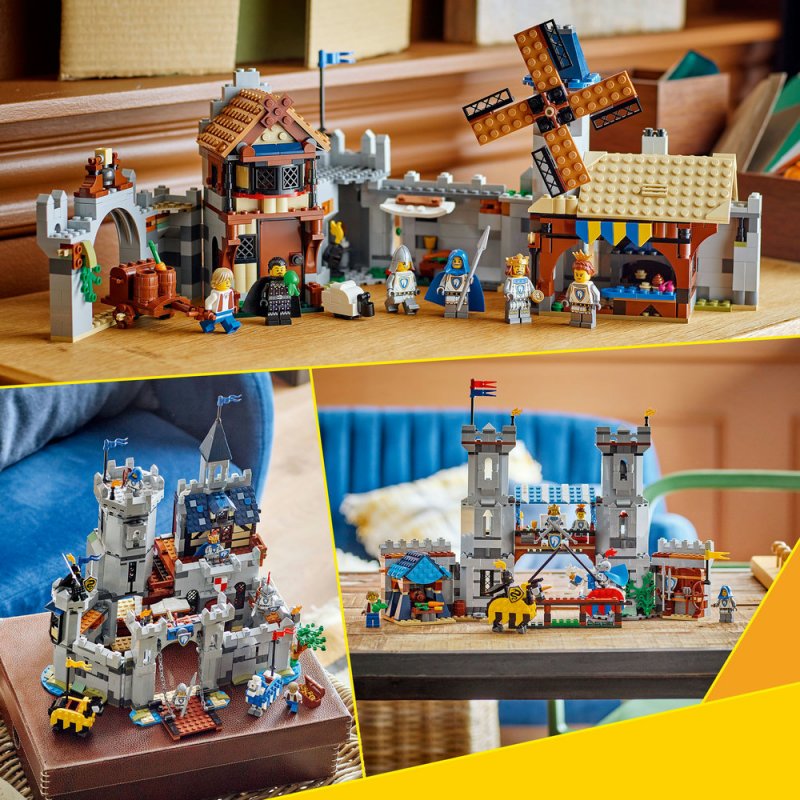 LEGO® Creator 3v1 31168 Středověký hrad a rytíři na koních