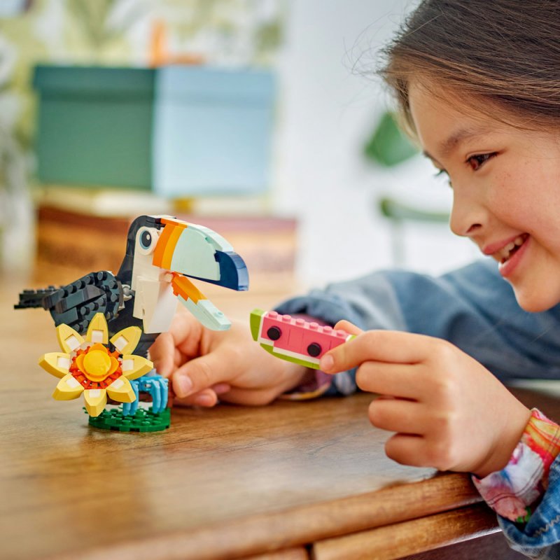 LEGO® Creator 3v1 31173 Divoká zvířata: Tropický tukan