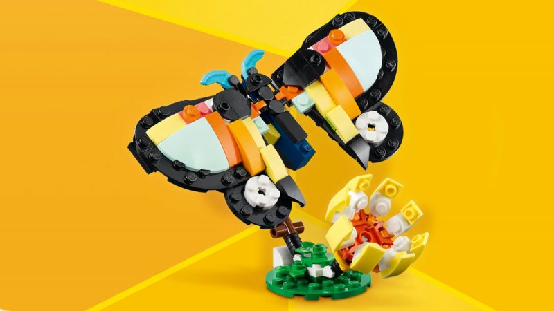 LEGO® Creator 3v1 31173 Divoká zvířata: Tropický tukan