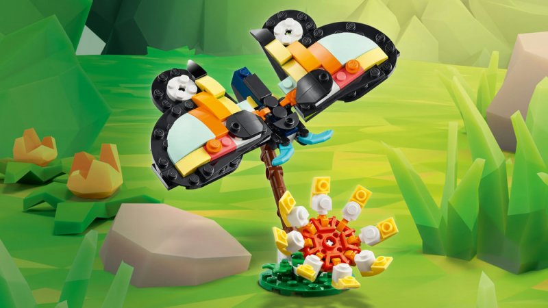 LEGO® Creator 3v1 31173 Divoká zvířata: Tropický tukan