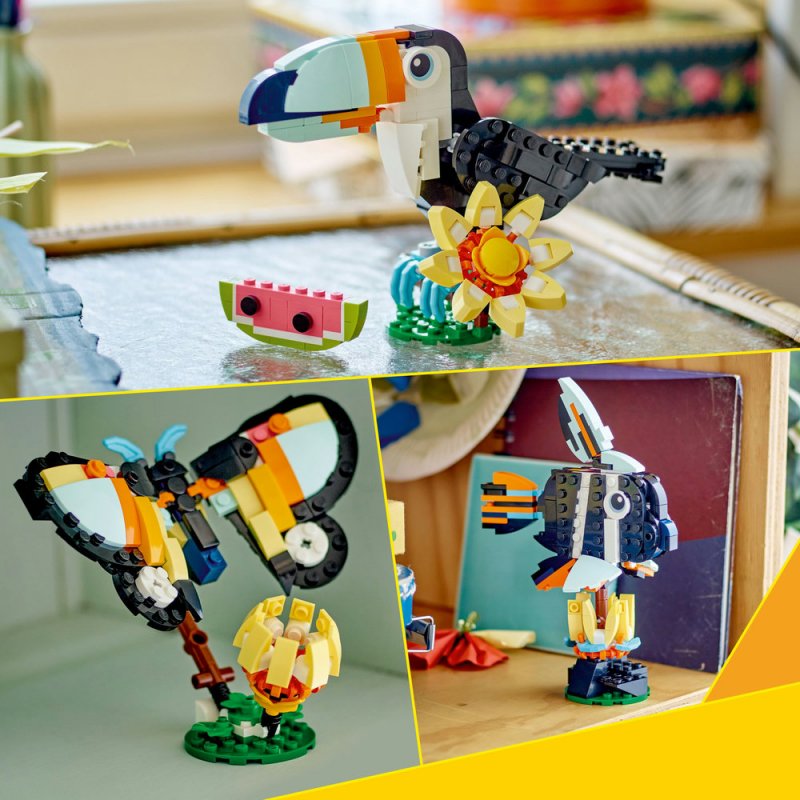 LEGO® Creator 3v1 31173 Divoká zvířata: Tropický tukan