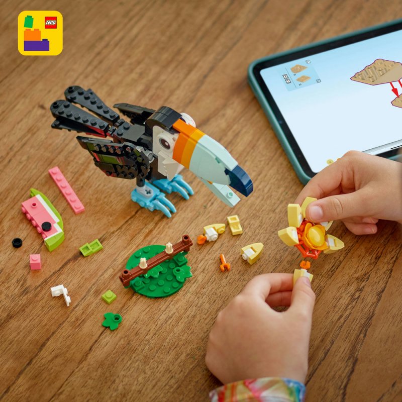 LEGO® Creator 3v1 31173 Divoká zvířata: Tropický tukan