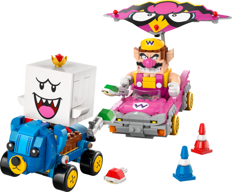 LEGO® Super Mario™ 72038 Mario Kart™ – Wario a King Boo
