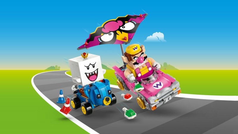 LEGO® Super Mario™ 72038 Mario Kart™ – Wario a King Boo