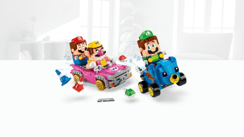 LEGO® Super Mario™ 72038 Mario Kart™ – Wario a King Boo