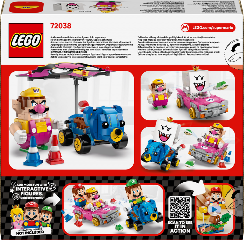 LEGO® Super Mario™ 72038 Mario Kart™ – Wario a King Boo