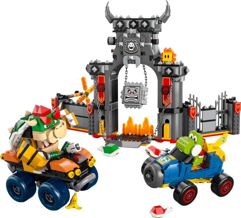LEGO® Super Mario™ 72039 Mario Kart™ – Bowser a jeho hrad