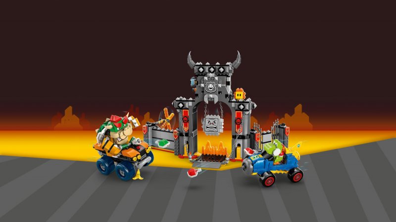 LEGO® Super Mario™ 72039 Mario Kart™ – Bowser a jeho hrad
