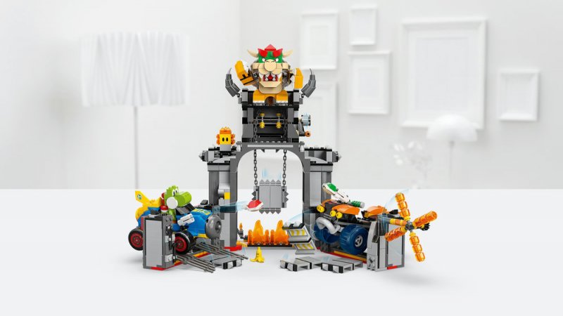 LEGO® Super Mario™ 72039 Mario Kart™ – Bowser a jeho hrad