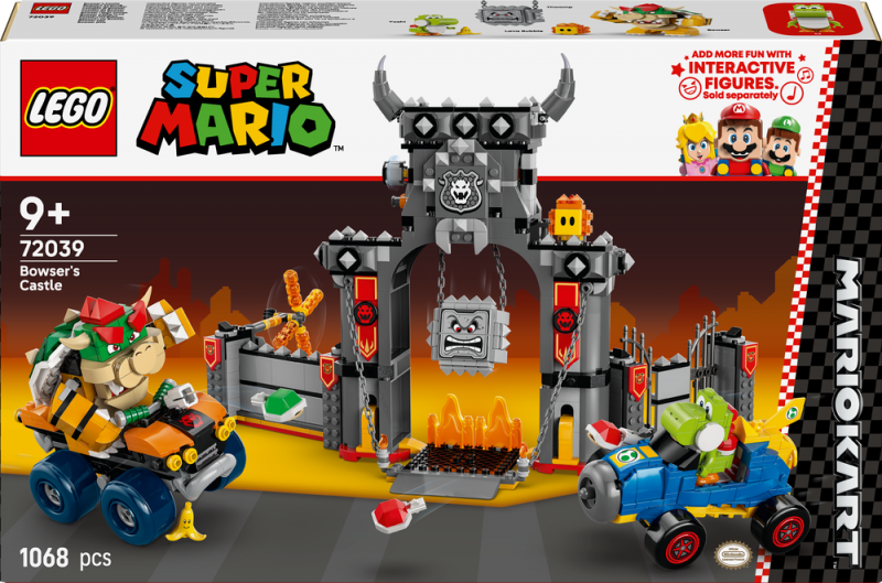 LEGO® Super Mario™ 72039 Mario Kart™ – Bowser a jeho hrad