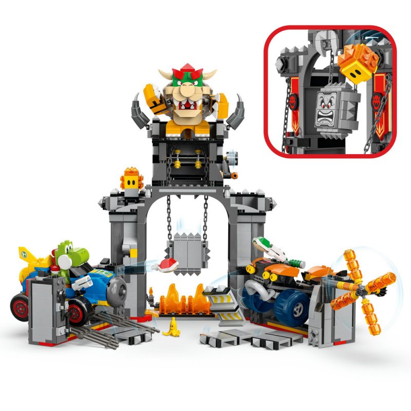 LEGO® Super Mario™ 72039 Mario Kart™ – Bowser a jeho hrad