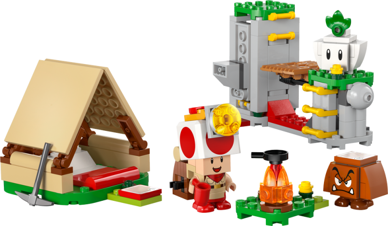 LEGO® Super Mario™ 72040 Captain Toad a jeho tábor