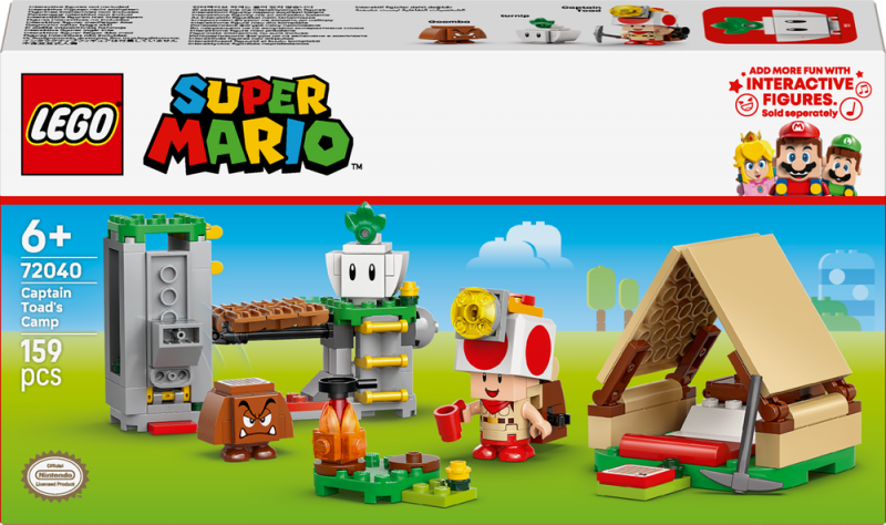 LEGO® Super Mario™ 72040 Captain Toad a jeho tábor