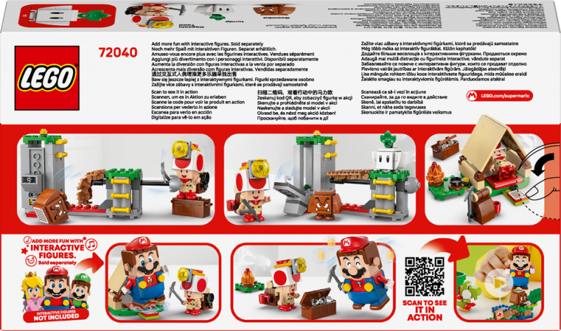 LEGO® Super Mario™ 72040 Captain Toad a jeho tábor