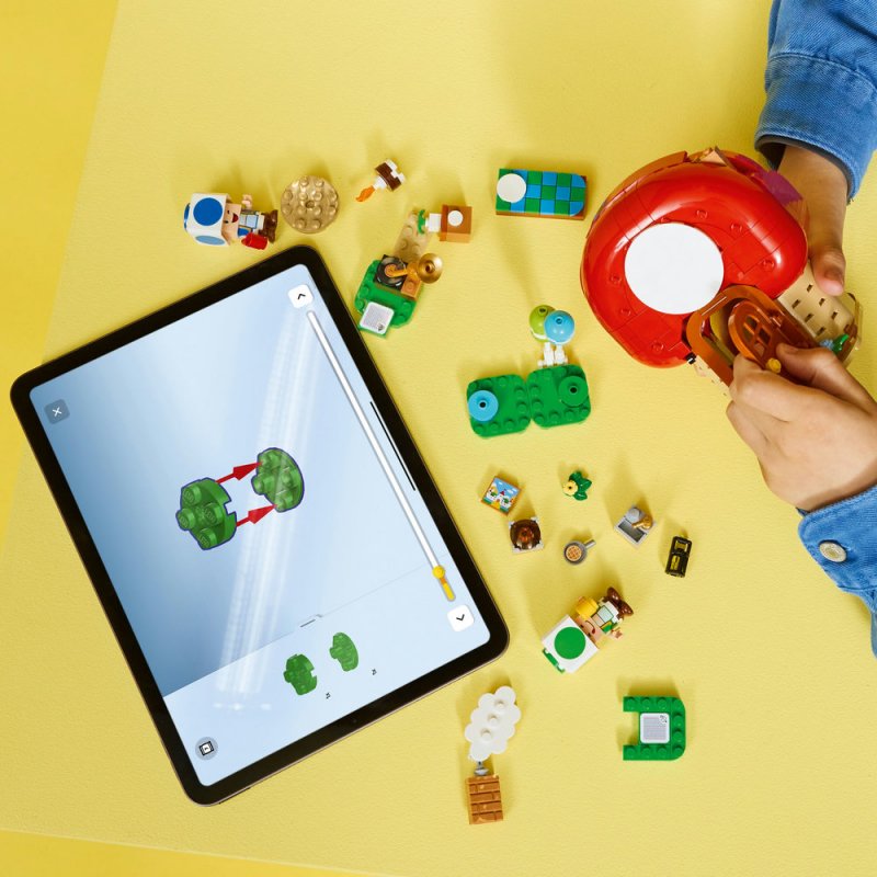 LEGO® Super Mario™ 72041 Toad a párty v jeho domku