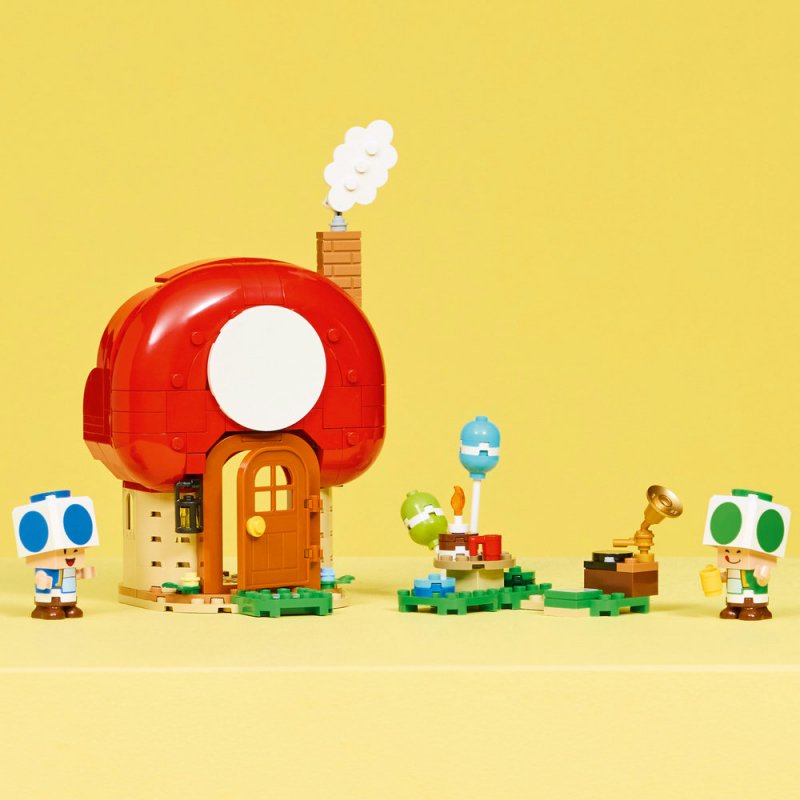 LEGO® Super Mario™ 72041 Toad a párty v jeho domku