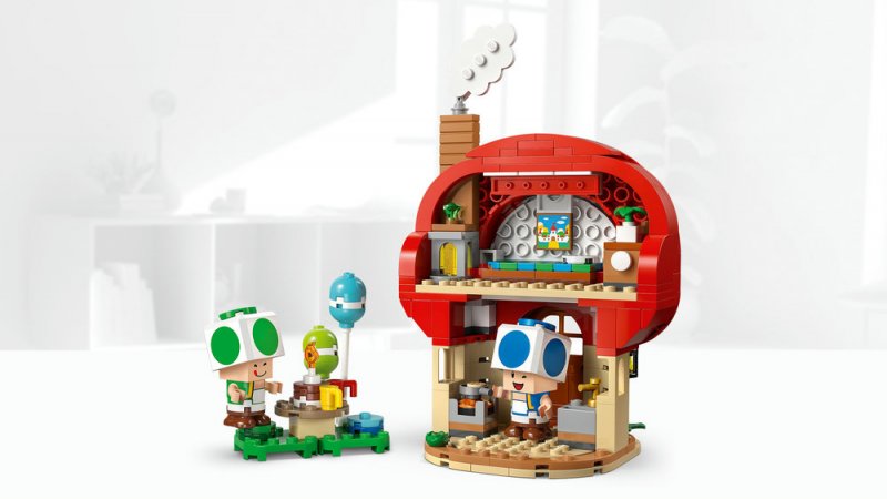 LEGO® Super Mario™ 72041 Toad a párty v jeho domku