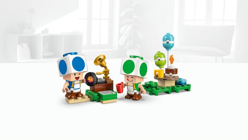 LEGO® Super Mario™ 72041 Toad a párty v jeho domku