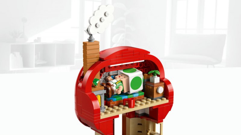 LEGO® Super Mario™ 72041 Toad a párty v jeho domku
