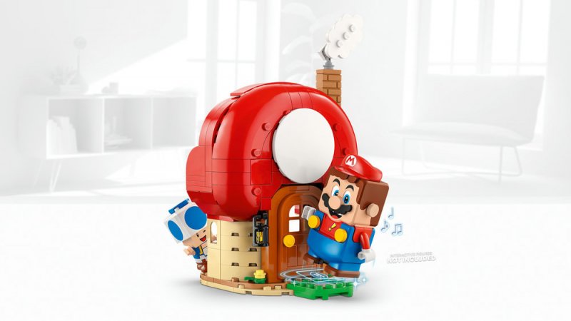 LEGO® Super Mario™ 72041 Toad a párty v jeho domku
