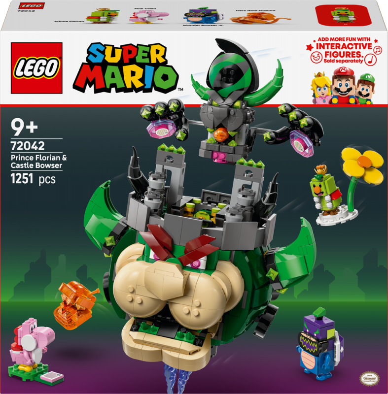 LEGO® Super Mario™ 72042 Prince Florian a Castle Bowser