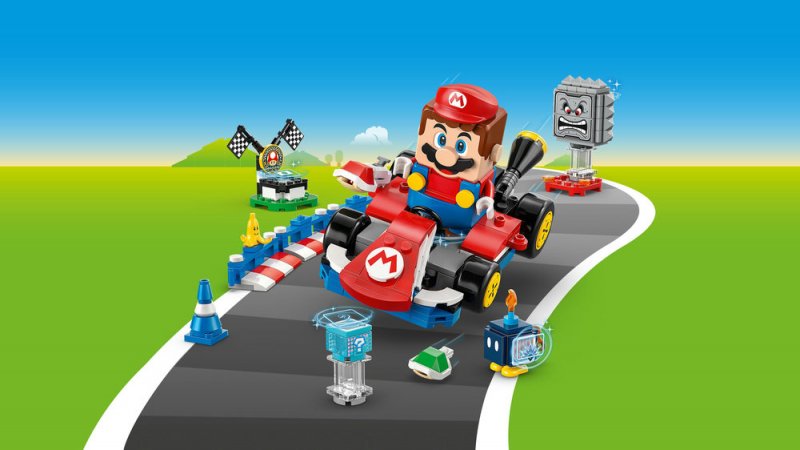 LEGO® Super Mario™ 72043 Mario Kart™ – Interaktivní LEGO® Mario™ a Standard Kart