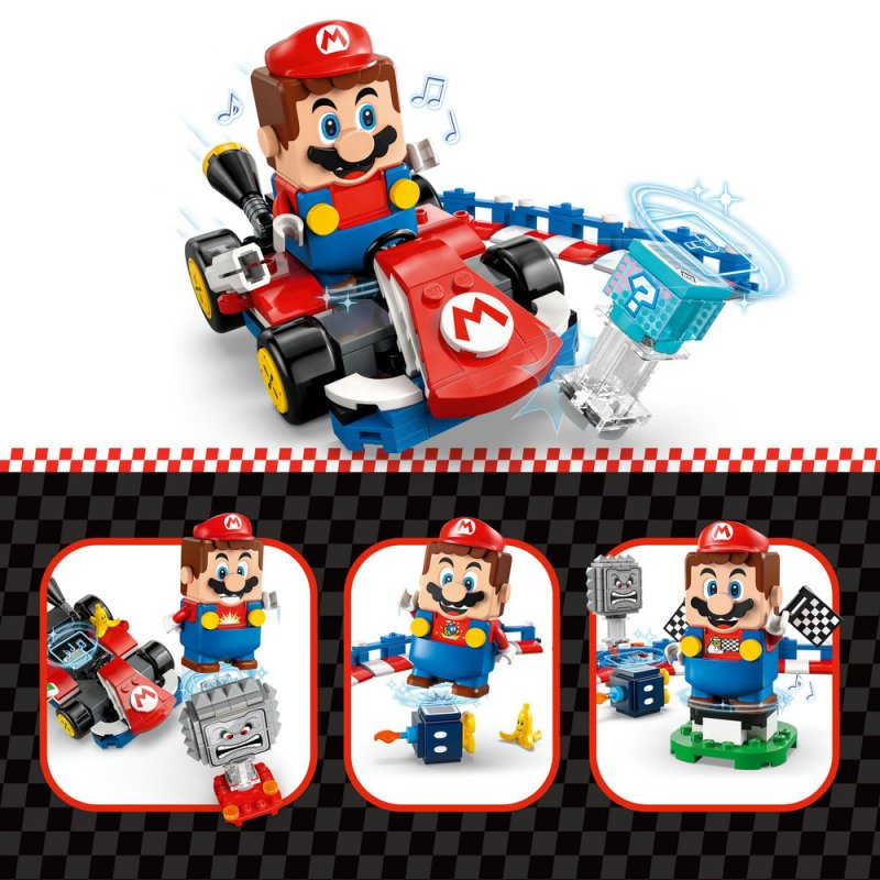 LEGO® Super Mario™ 72043 Mario Kart™ – Interaktivní LEGO® Mario™ a Standard Kart