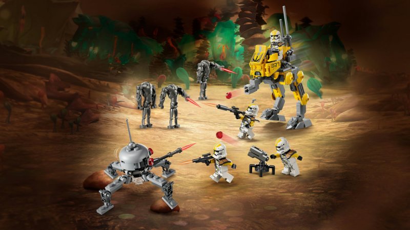 LEGO® Star Wars™ 75431 Bitevní balíček klonovaných vojáků z 327. hvězdného sboru
