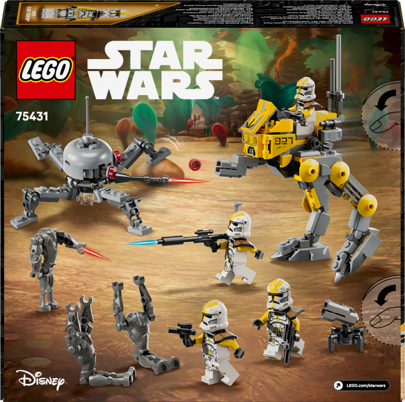 LEGO® Star Wars™ 75431 Bitevní balíček klonovaných vojáků z 327. hvězdného sboru