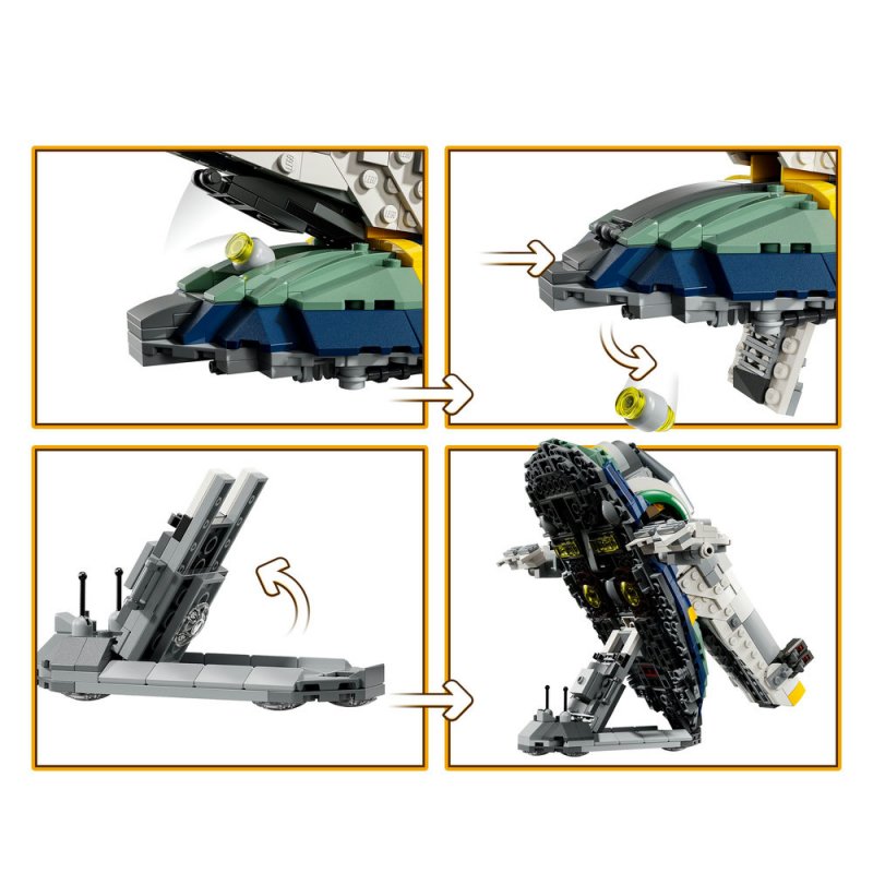 LEGO® Star Wars™ 75433 Jango Fett a jeho hvězdná loď
