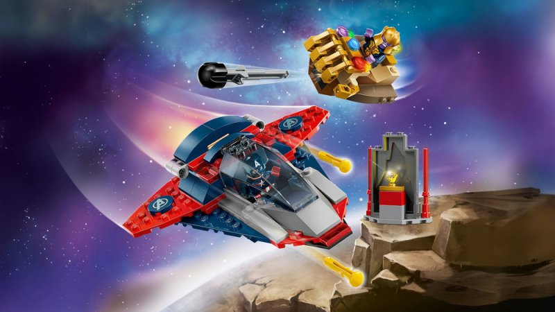 LEGO® ǀ Marvel 76319 Kapitán Amerika vs. Thanos