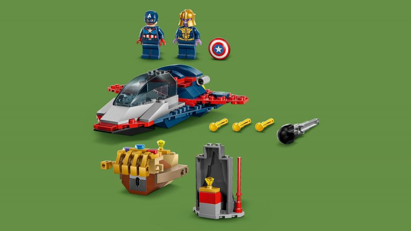 LEGO® ǀ Marvel 76319 Kapitán Amerika vs. Thanos