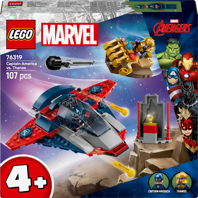 LEGO® ǀ Marvel 76319 Kapitán Amerika vs. Thanos