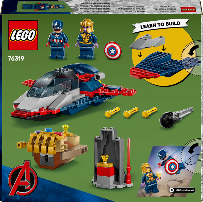 LEGO® ǀ Marvel 76319 Kapitán Amerika vs. Thanos