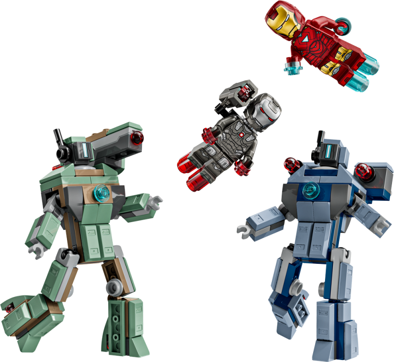 LEGO® ǀ Marvel 76320 Iron Man a War Machine vs. Hammerovy Drony